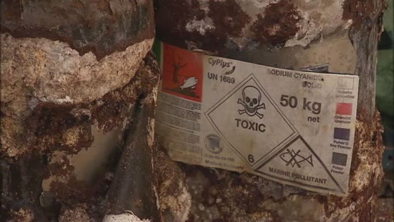 L'opération d'évacuation des fûts de cyanure de sodium a débuté à Herstal