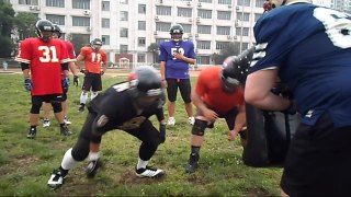 American Football in China: Shanghai Nighthawks Football 上海夜鹰队