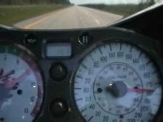 Accélération Hayabusa turbo