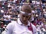 Steffi Graf vs Monica Seles 1995 US Open Highlights
