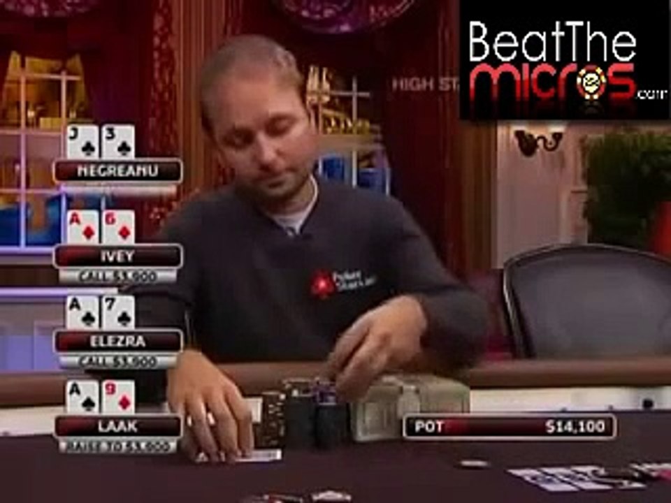 Tom Dwan vs Phil Ivey - $600,000 Bluff