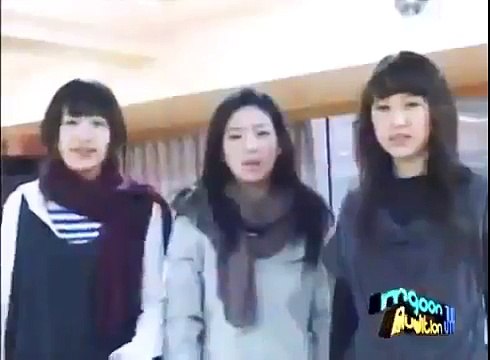 (PRE DEBUT) EXID Hani and AOA Choa at JYP audition