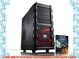 VIBOX Storm 43 - 4.2GHz AMD FX Quad Core Desktop Gaming PC Computer with WarThunder Game Bundle