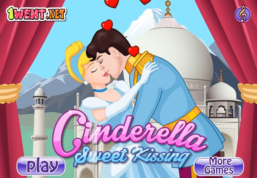 Cinderella Sweet Kissing - Best Baby Games For Girls