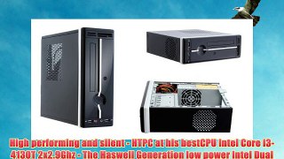 Sedatech Mini-PC Evolution Desktop (Intel i3-4130T 2x 2.9GHz Processor 8GB RAM 1000GB HDD DVD-RW