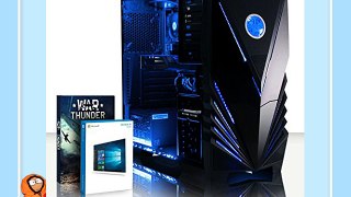 VIBOX Storm 65 - 4.2GHz AMD FX Quad Core Desktop Gaming PC Computer with Windows 10 WarThunder