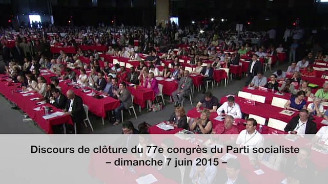 Congrès de Poitiers : extrait de discours de Jean-Christophe Cambadélis sur les réfugiés