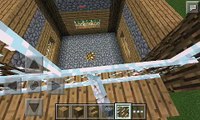Como hacer una casa Rustica 7x7 en Minecraft PE