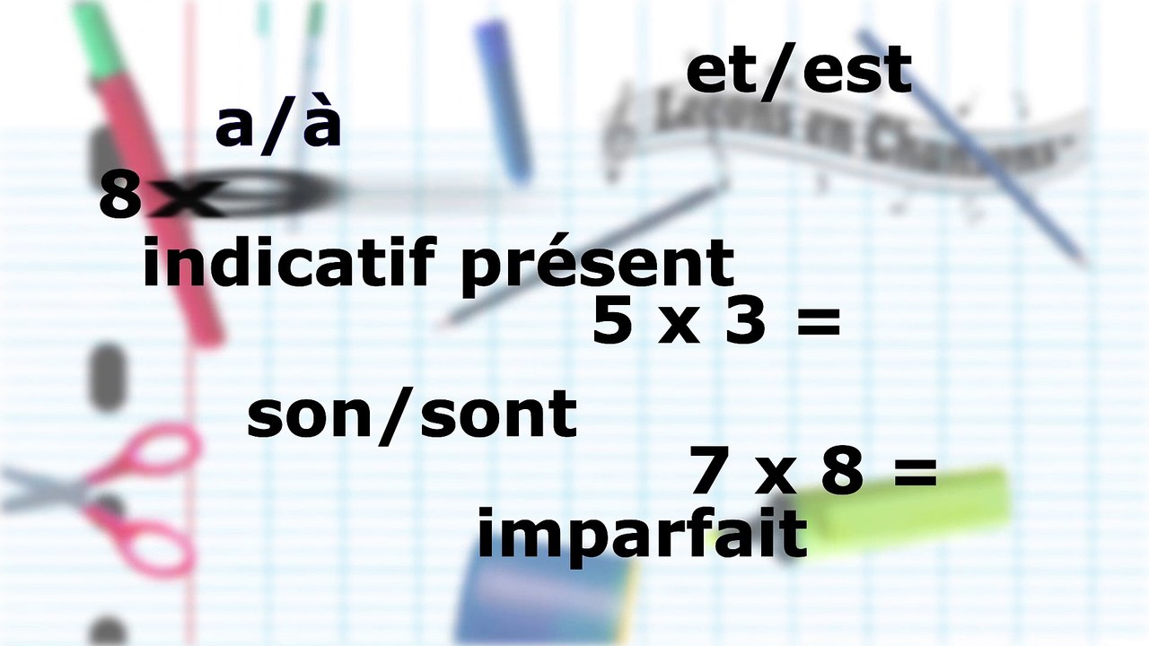 son/sont-Leçons en Chansons