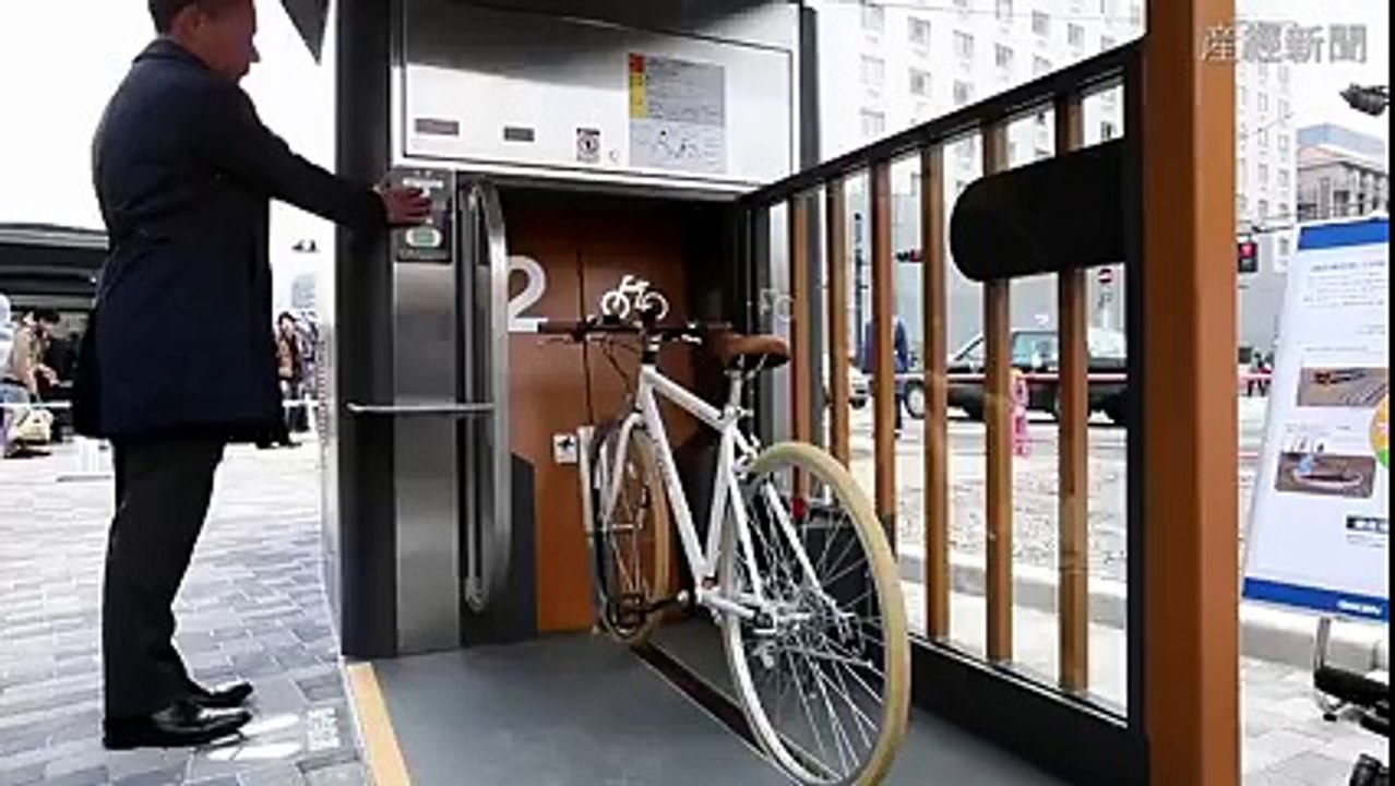 how to park ur bike in japaan