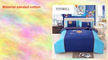 Yoyomall Blue Cartoon Embroidery Space Odyssey Boy Bedding Set100 Sanded