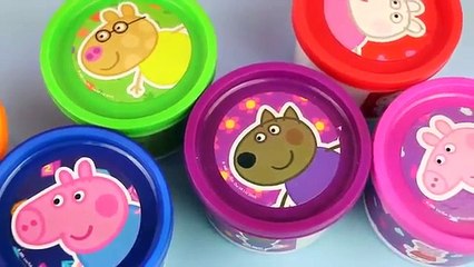 Peppa Pig Doug Set, Play Doh Sweet Creations with Peppa Pig Toys, Playdough Video