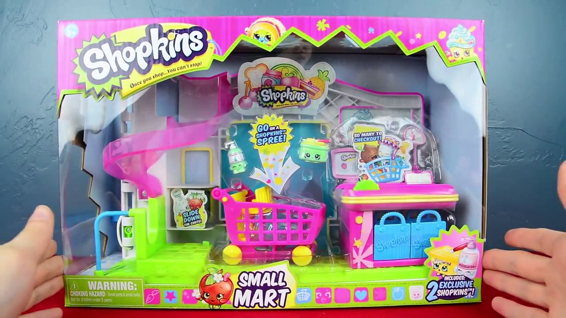 Shopkins Small Mart Supermarket Playset - video Dailymotion