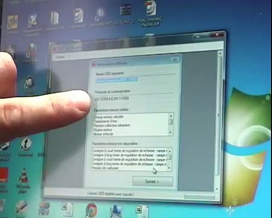 ELM327 + logiciel OBD Diag & Scan: démonstration sur peugeot Partner1.6 Hdi