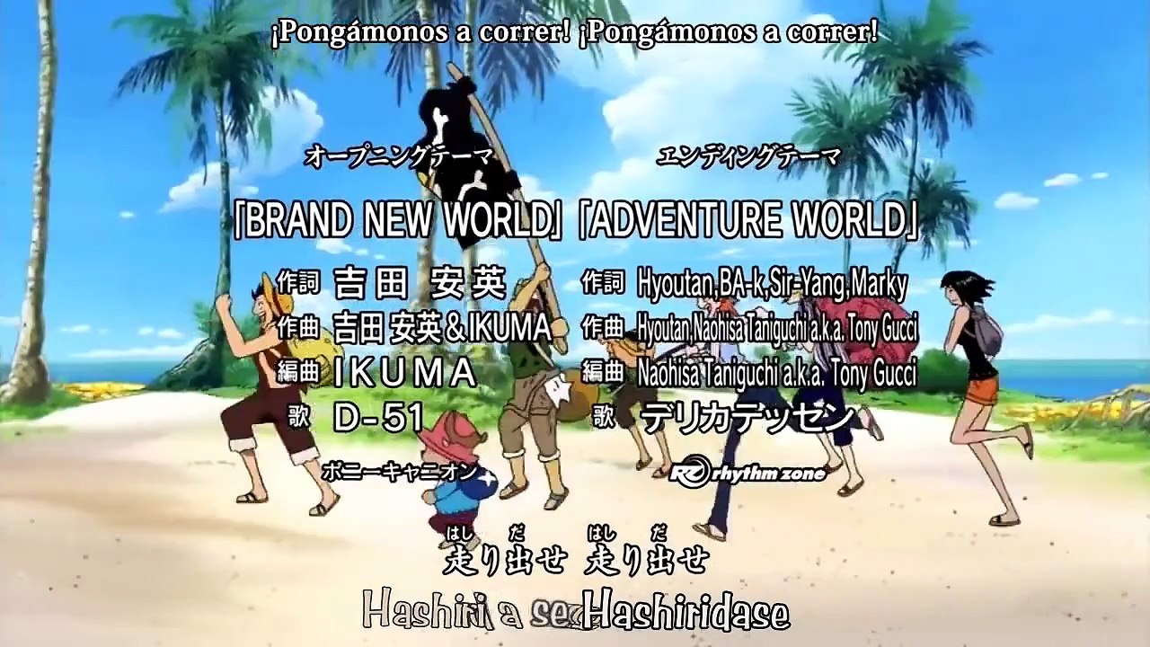 One Piece Opening 6 - Brand New World