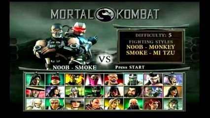 Mortal Kombat Deception - Noob-Smoke Playthrough