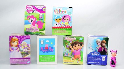 7 Surprise eggs Peppa Pig, Dora, Frozen, Princess Sofia, Minnie Mouse
