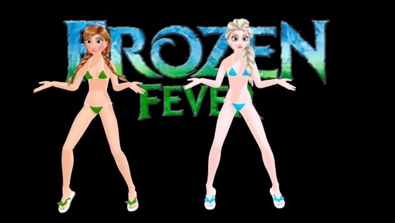 Elsa y Anna de Frozen - Baile Circus de britney spears