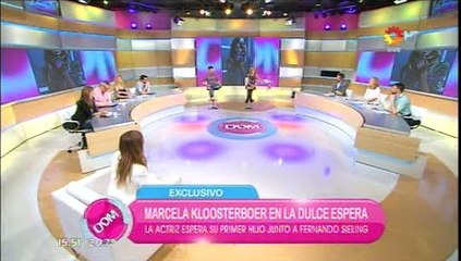 Kloosterboer habla de sus habitos alimenticios durante el embarazo