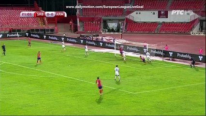 Andrija Zivkovic 1:0 | Serbia - Armenia 04.09.2015 HD