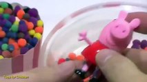 Peppa Pig - Play doh Dippin Dots Surprise Eggs Mickey Mouse Frozen | Toys for Children