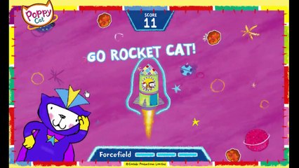 Poppy Cat Smashteroids Cartoon Animation Sprout PBS Kids Game Play Walkthrough