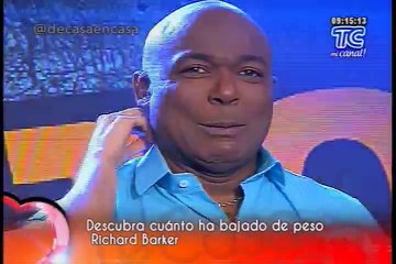 De Casa En Casa - Richard Barker se pesó EN VIVO