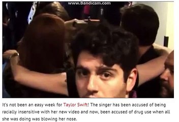 Taylor Swift prend elle de la drogue ?