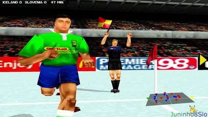 Actua Soccer 2-Iceland vs Slovenia-Game 25