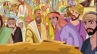 Bible stories for kids - Jesus heals the Leper ( Hindi Cartoon Animation )