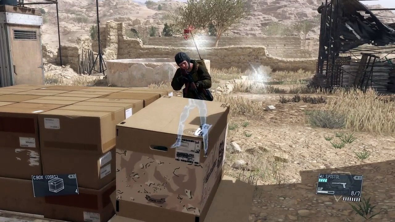 METAL GEAR SOLID V: getting caught