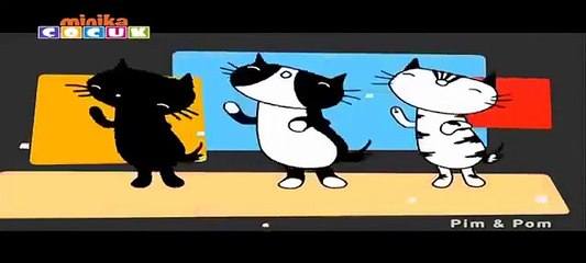 Pim and pom Dance Party cartoon ∟