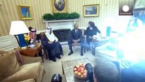 Obama y el rey saudí en sintonía a pesar de las tensiones
