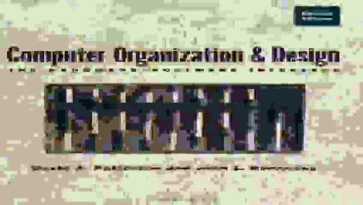 Computer Organization and Design The HardwareSoftware Interface Pdf