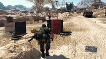 METAL GEAR SOLID V: Trying stealth