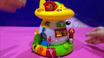 Funny House Joy Mushroom Toy With Monkey Rabbit Tortoise & Lion With Sound