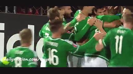 Kyle Lafferty Goal McAuley - Faroe Islands vs Northern Ireland 1-3 *04.09.2015 HD