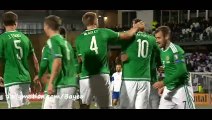 Goal McAuley - Faroe Islands 1-3 Northern Ireland - 04-09-2015  Euro Qualification