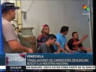 Venezuela: trabajadores de carrocería denuncian boicot en Táchira