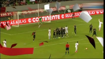 الهدف الاول للمنتخب الفرنسي امام منتخب البرتغال