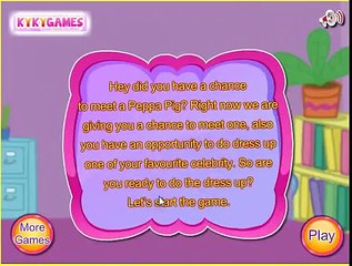 Peppa Pig Games - Peppa Pig Dress Up