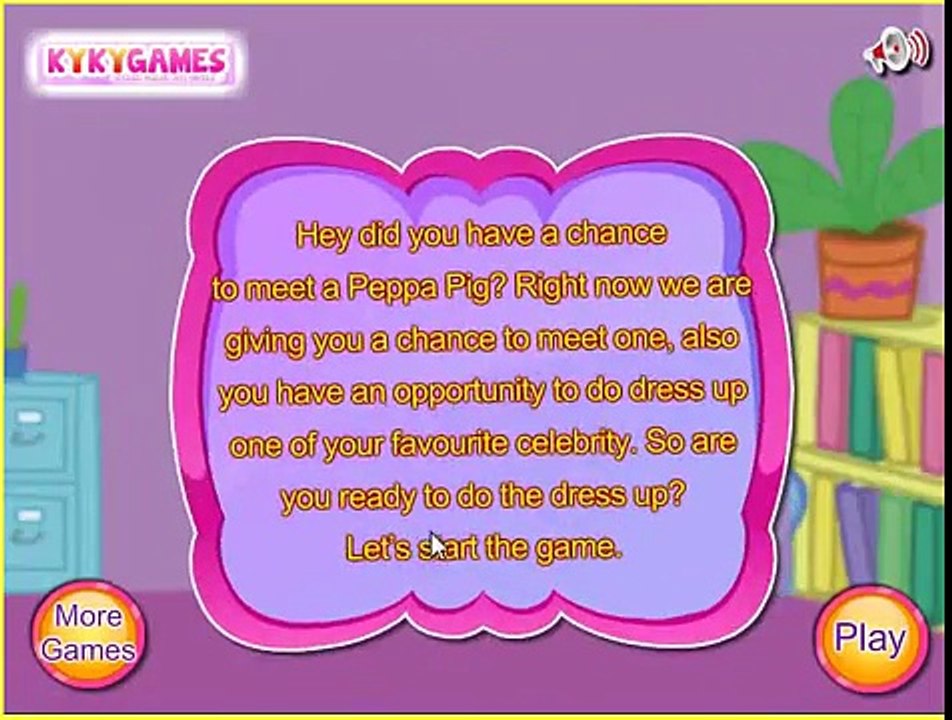 Peppa Pig Games - Peppa Pig Dress Up