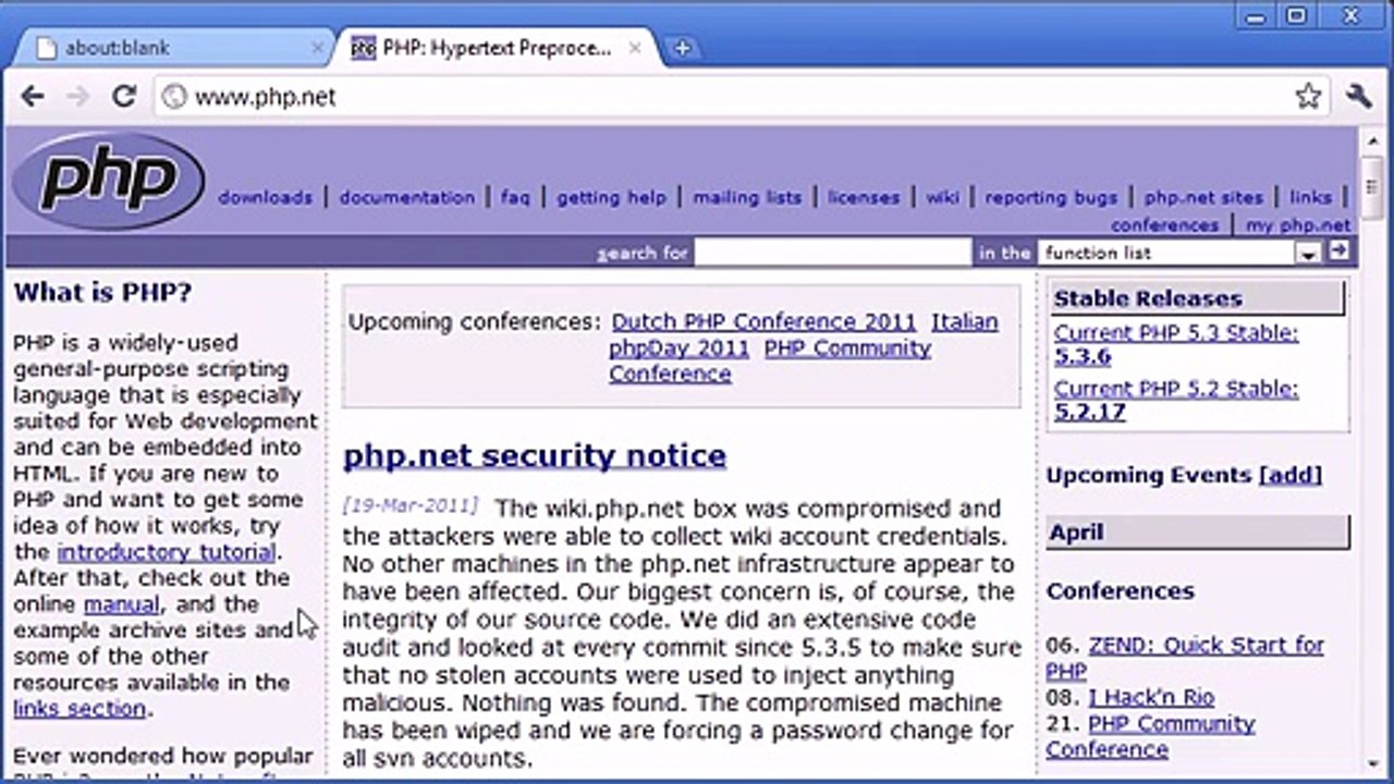 Beginner PHP Tutorial - 1 - Introduction to PHP