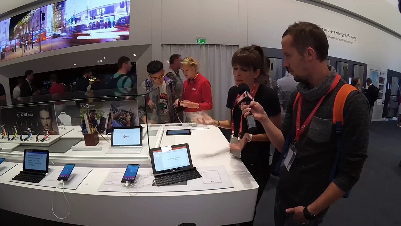 LG Rolling Keyboard : un clavier pliable original