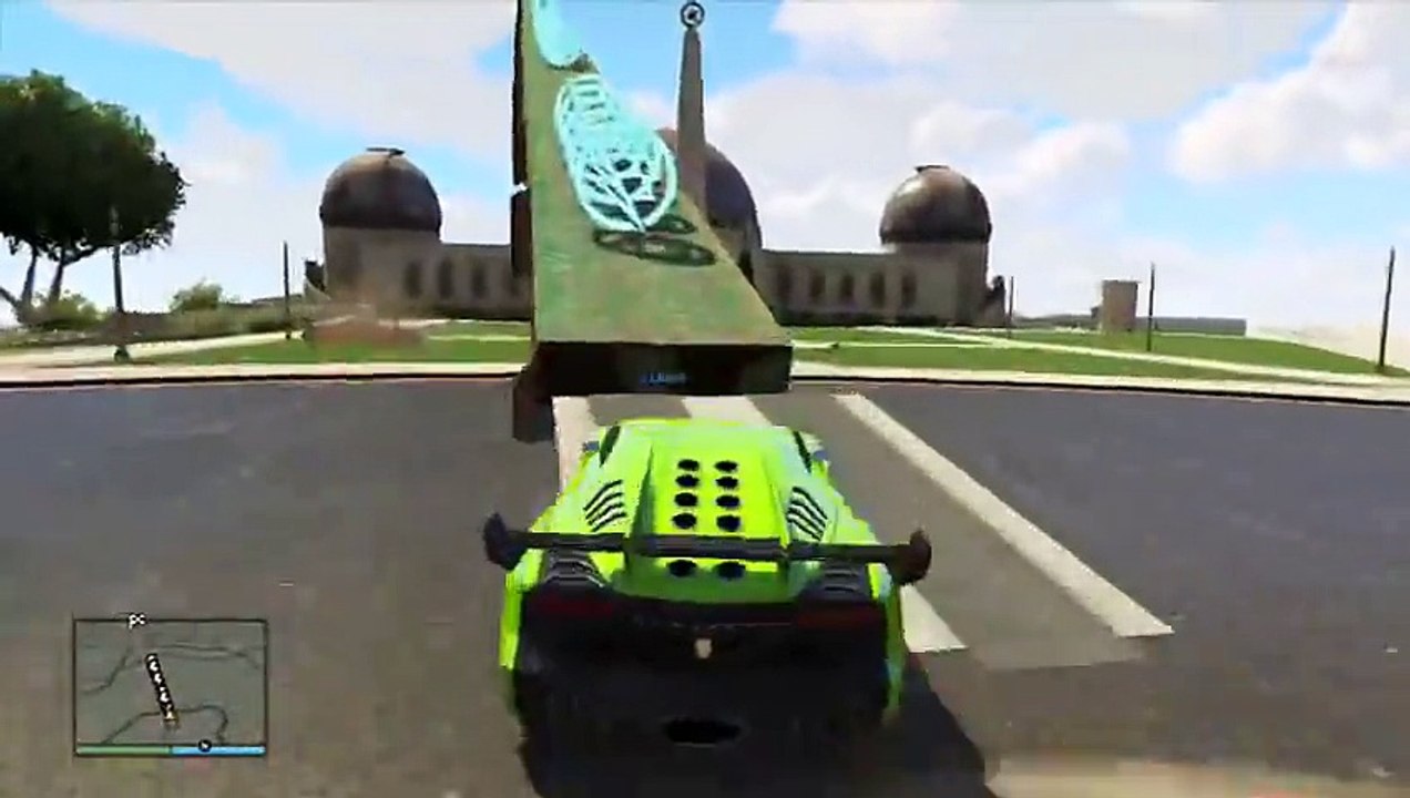 GTA 5 ¦ GTA 5 PC Online Funny Moments _ VEHICLE BOUNCY CASTLE, POOL DIVERS!