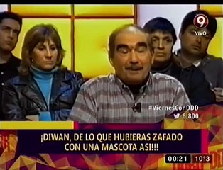 MOMENTOS DUROS - DIWAN, DE LO QUE HUBIERAS ZAFADO CON UNA MASCOTA ASI - 14-08 -15