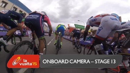 Onboard camera / Cámara a bordo - Stage 13 (Calatayud / Tarazona) - La Vuelta a España 2015