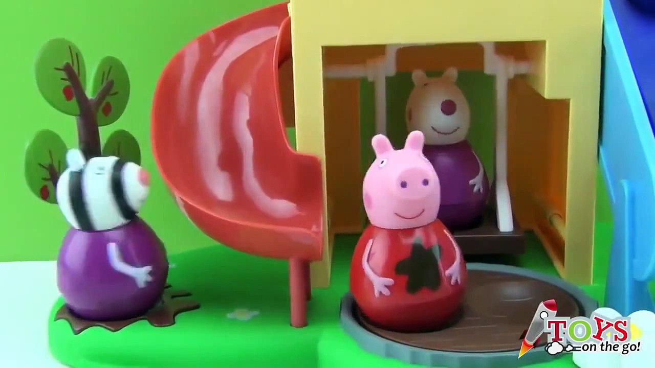 Peppa Pig Coche de Vacaciones Holiday Sunshine Car Juguetes de Peppa Pig