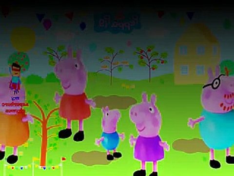 Peppa Pig Cartoon Finger Family Nursery Rhymes _ Peppa Pig Finger Family Children Nursery Rhymes