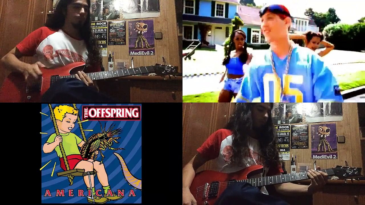 The Offspring - Pretty Fly (For A White Guy) (guitar cover)